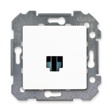 SIEMENS Delta Viva Mécanisme prise RJ45 - Blanc