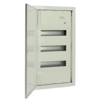 SIEMENS Simbox XL Tableau électrique encastré nu 3 rangées 12 modules - SIE8GB50361KM