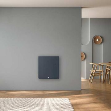 THERMOR Equateur 5 radiateur connecté inertie double technologie horizontal ardoise 750W - 428394