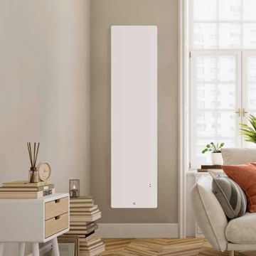 THERMOR Ingénio 4 Radiateur connecté gain de place vertical 1500W Blanc mat - 429354