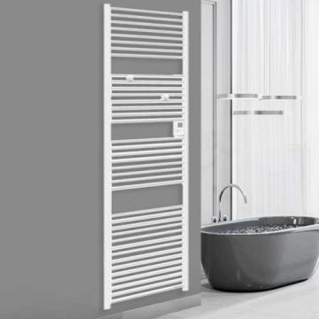 Installer un sèche-serviette dans sa salle de bain : le modèle Riva 4, discret et 100% confort.