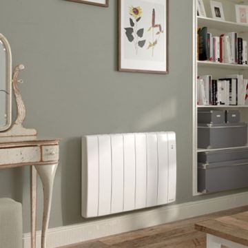 THERMOR Bilbao 3 Radiateur connecté à inertie fluide horizontal blanc 750W - 493821