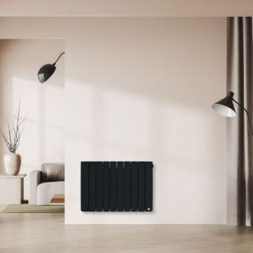 THERMOR Bilbao 4 Radiateur chaleur douce connecté horizontal 1500W ardoise - 493830