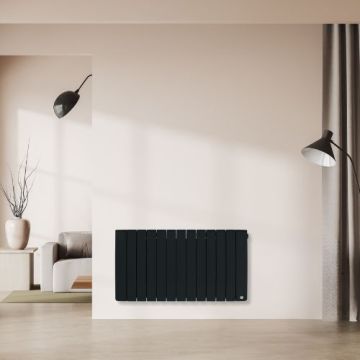 THERMOR Bilbao 4 Radiateur chaleur douce connecté horizontal 2000W ardoise - 493832