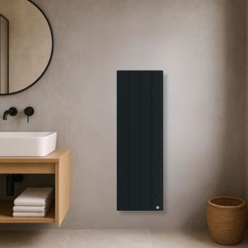 THERMOR Bilbao 4 Radiateur chaleur douce connecté vertical 1000W ardoise - 494838