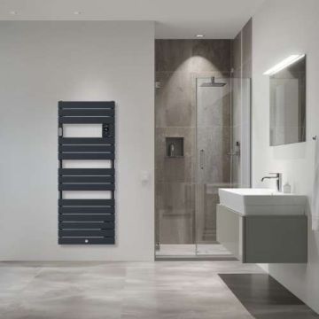 THERMOR Riviera 2 Sèche-serviettes 750W gris ardoise - 497533