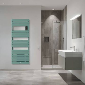THERMOR Riviera 2 Sèche-serviettes avec soufflerie 1750W vert eucalyptus - 498609