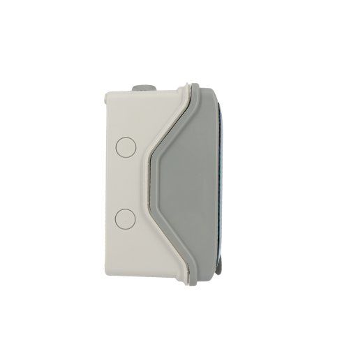 tableau électrique étanche Legrand Plexo 1 rangée 4 modules - vue de côté