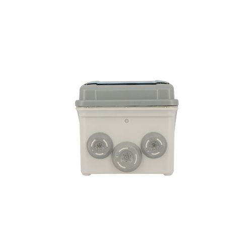 tableau électrique étanche Legrand Plexo 1 rangée 4 modules - vue de dessous