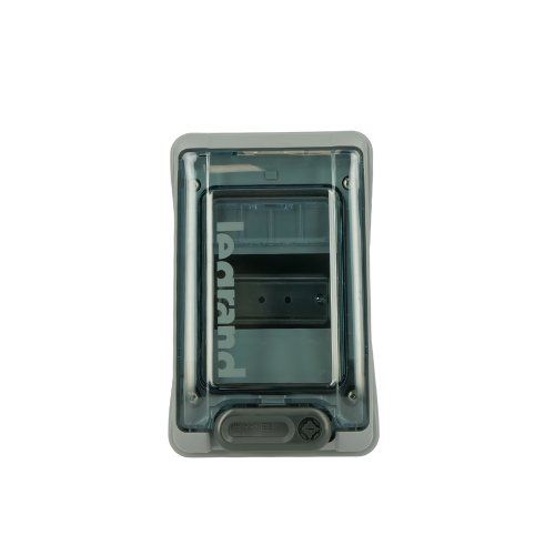 tableau électrique étanche Legrand Plexo 1 rangée 4 modules - vue de face