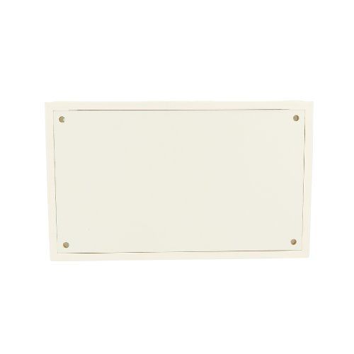 Tableautin blanc LEGRAND 1 module 150x250x35mm - vue de face
