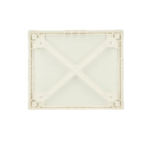 Tableautin blanc LEGRAND 1 module 250x300x35mm - vue de dos
