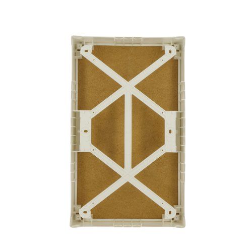 Tableautin blanc LEGRAND 1 module 300x500x70mm - vue de dos