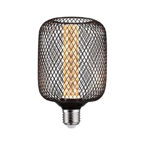 ampoule LED Paulmann Metallic Glow E27 1800K éclairée