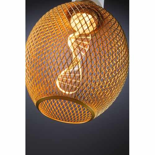 Zoom sur l'ampoule LED Paulmann Metallic Glow