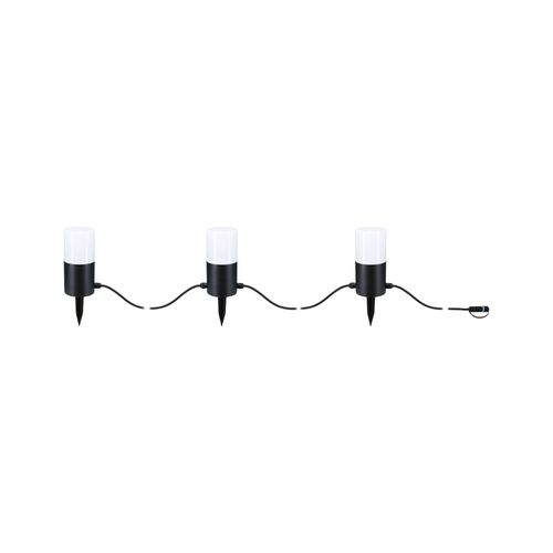 Guirlance led extérieure Paulmann longueur 2m 3 ampoules de 2W