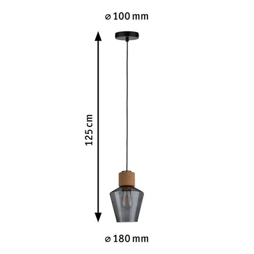 Dimensions suspension Paulmann Neordic Edla