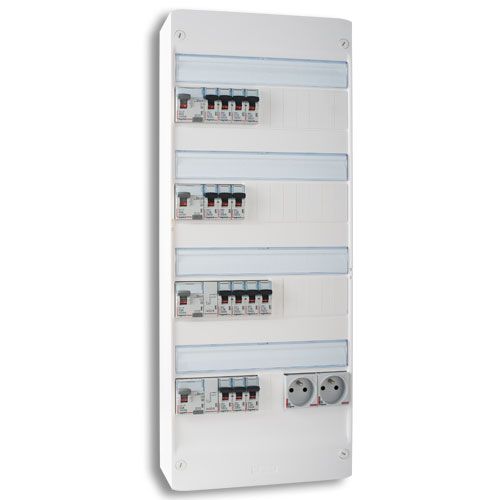 LEGRAND Drivia Tableau électrique prééquipé 4 rangées