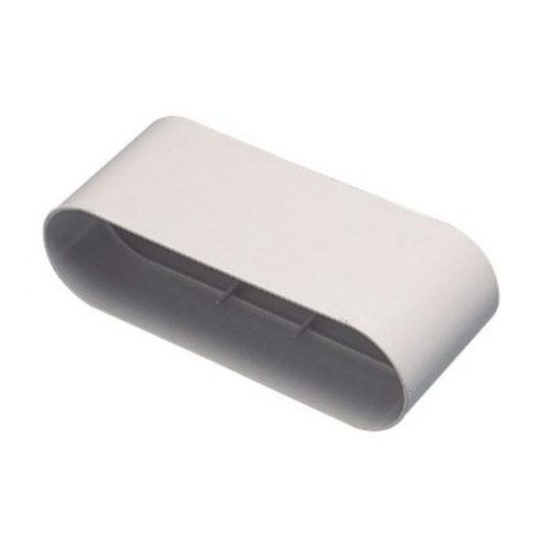 Raccord minigaine mâle blanc Aldes 40x100mm D80mm