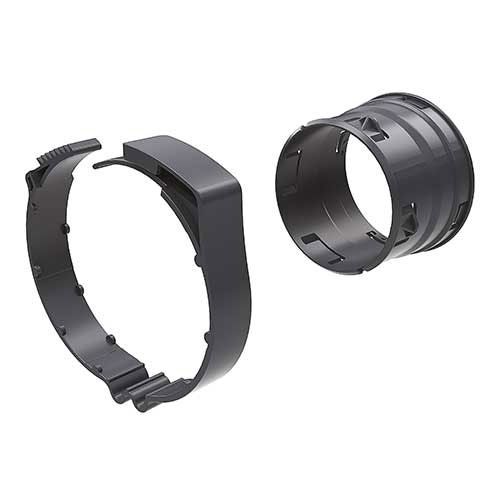 ALDES EasyClip Collier de serrage + raccord pour gaine VMC D125 - 11033010