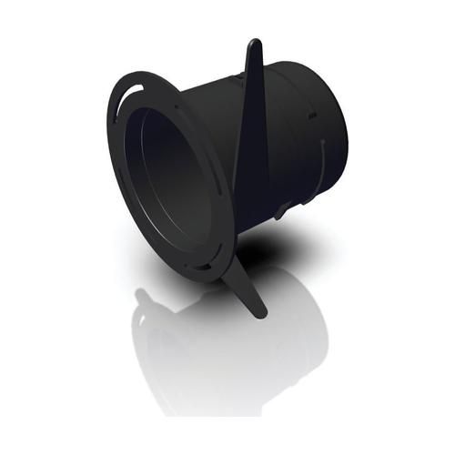 Manchette trident Ø80 Aldes® Optiflex - vue de profil