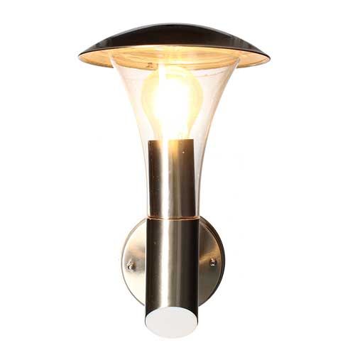 Son allure élancée et sa cloche transparente laisse apercevoir l'ampoule de votre choix. Ce luminaire résiste aux intempéries IP44.