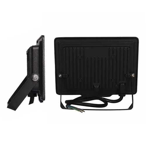 Projecteur LED Kali Arlux noir extra plat - vue de dos