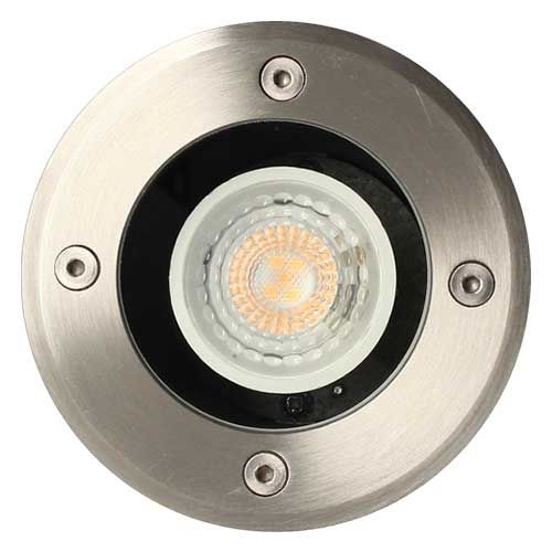 ARLUX Spot LED 380lm extérieur encastré de sol rond Tulip 230V 5W