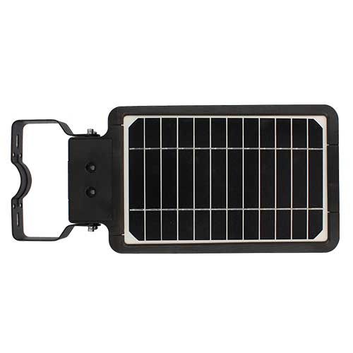 Projecteur LED solaire Arlux coloris noir pour extérieur - vue de dessous