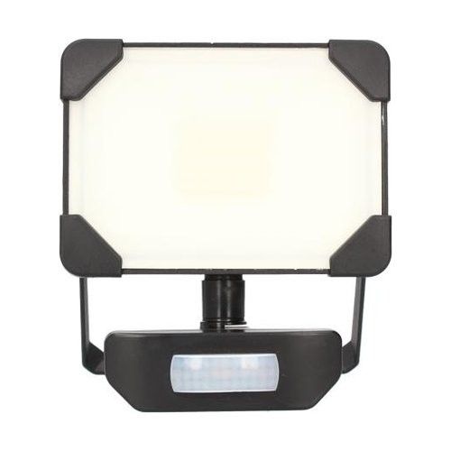projecteur extérieur LED à détection Arlux Kreon coloris noir - vue de face