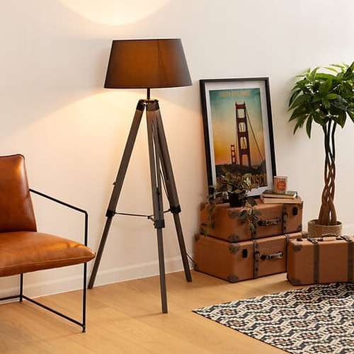 Photo ambiance intérieur de la lampe trépied Atmosphera Runo