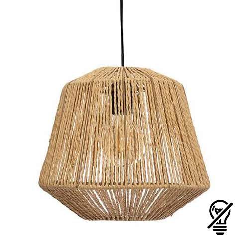Suspension Jily en corde naturelle D29 d'Atmosphera