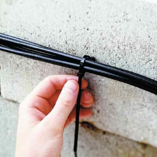 embrases à chevilles noires 10x40,5mm Batilec