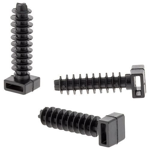 Embrases à chevilles noires 10x40,5mm Batilec