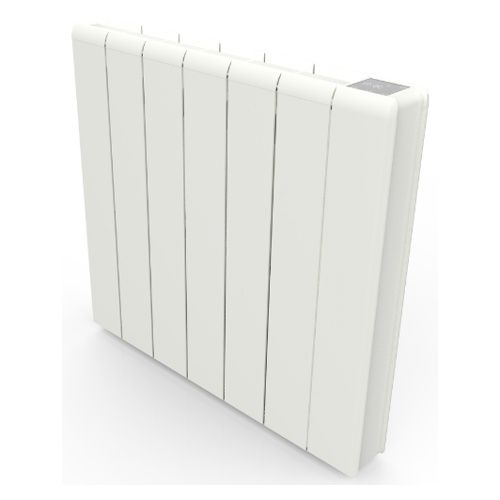 radiateur à inertie céramique Batilec Zilo 1500W blanc - photo ambiance vue de face