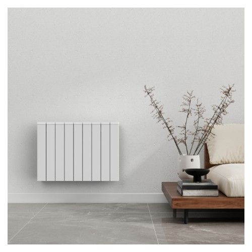 radiateur à inertie céramique Batilec Zilo 2000W blanc - photo ambiance vue de face