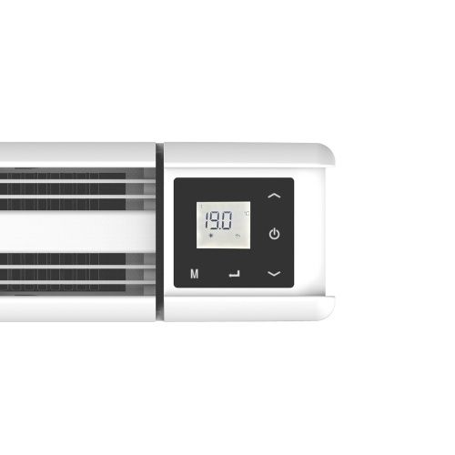 radiateur à inertie céramique Batilec Zilo 2000W blanc - photo vue de dessus