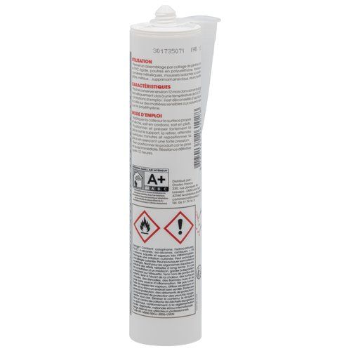 Colle de fixation Batilec pour moulures, goulottes, baguettes - vue arrière produit