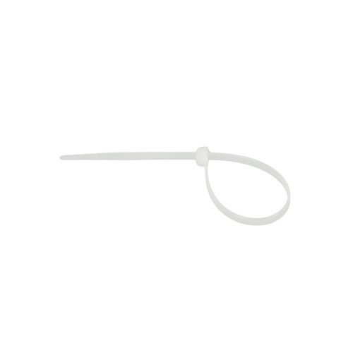 Colliers de serrage blancs Batilec 200x4,8mm