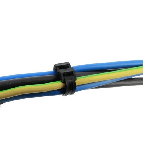 Colliers d'installation noirs Batilec 180x9mm