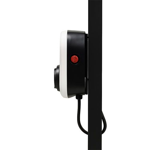 Borne de recharge de véhicule électrique BORNE+ plug and play prise T2S 7kW 32A IP55 - vue de côté