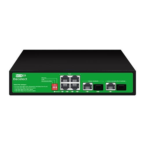 switch 5 ports DECELECT réf. DSW105GP