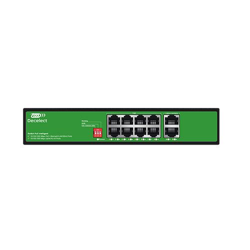 DECELECT SWITCH ETH 8 PORTS GIGABIT POE 120W - DCSW108GP
