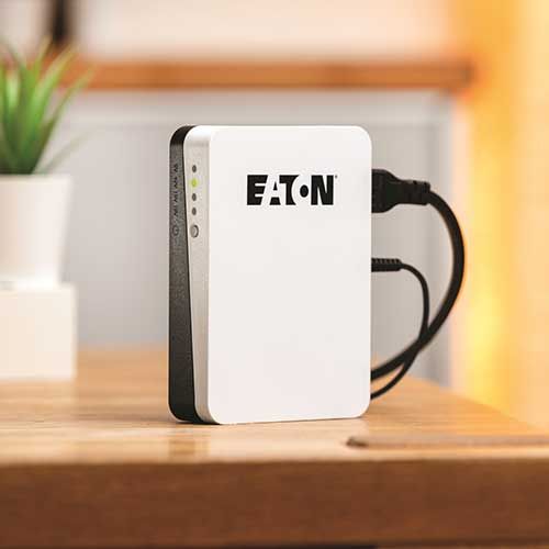 EATON 3S Mini Onduleur 4 adaptateurs de sortie DC 36W 9-19V- 3SM36