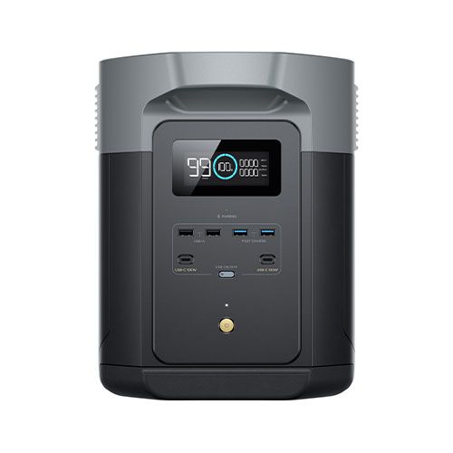 Batterie nomade Ecoflow Delta 2 max - vue de face