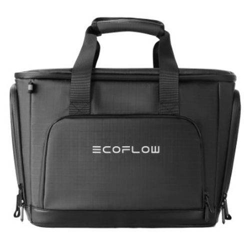 Sac de transport noir pout batterie EcoFlow DELTA 3 - vue de face