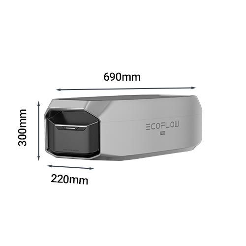 Dimensions de la batterie Ecoflow DELTA PRO 3 EB