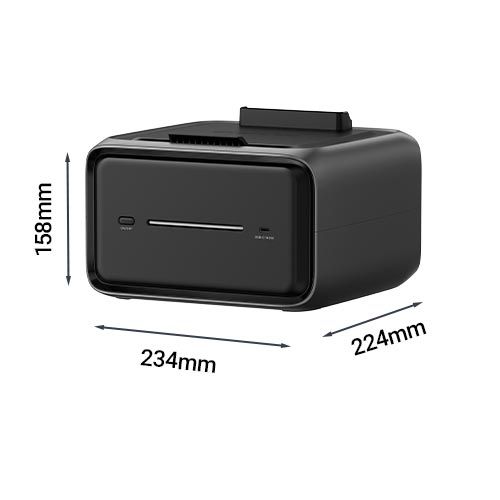 Dimensions de la batterie Ecoflow EB600