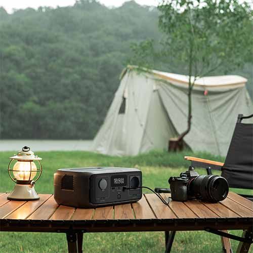 station électrique portable EcoFlow RIVER 3 idéale pour le camping