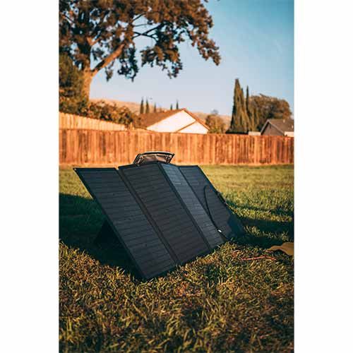 Panneau solaire pliable Ecoflow 160W idéal pour les activités extérieures